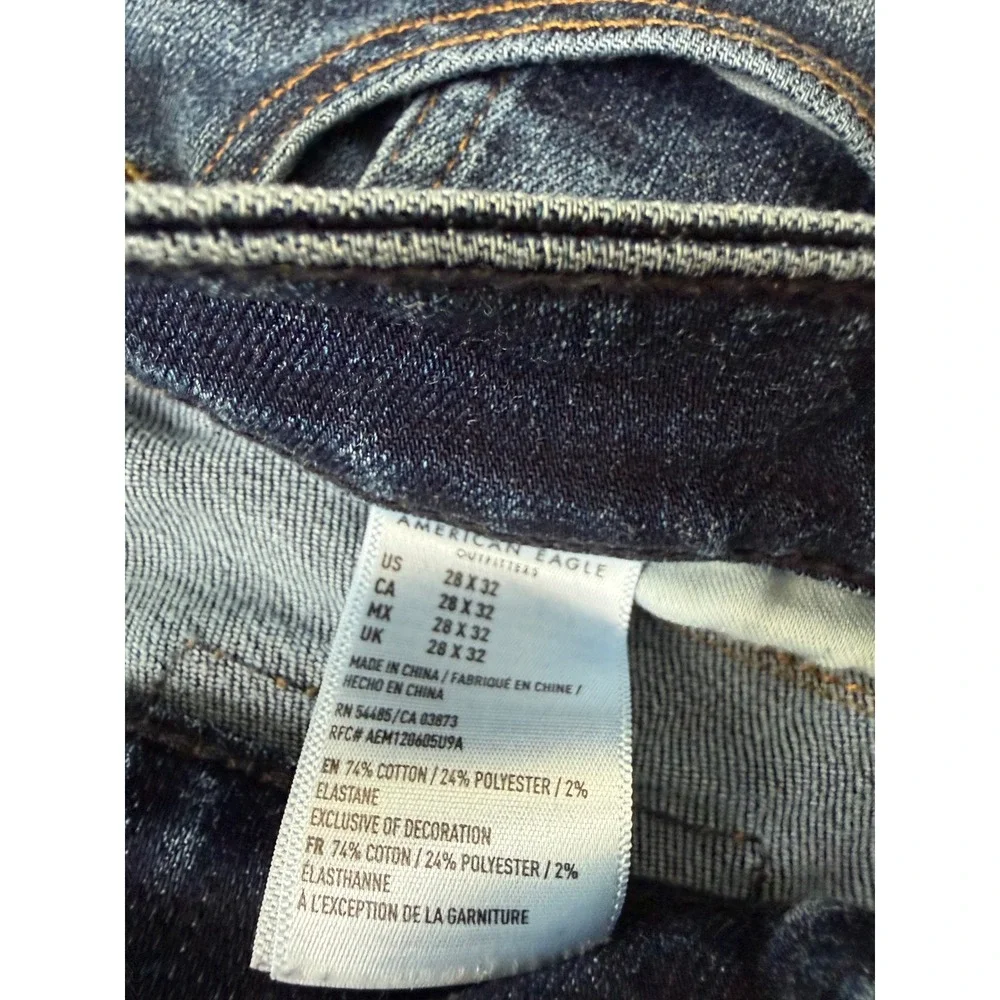 American Eagle Ne(x)t Level Airflex Slim Jeans Mens 28x32 Blue Denim Medium Wash